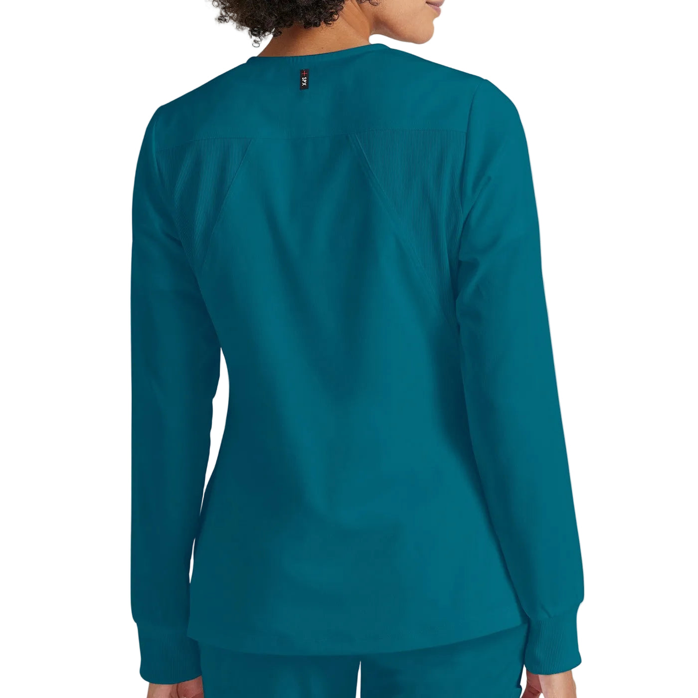Chaqueta cremallera mujer 5 bolsillos azul petróleo Grey's Anatomy-4