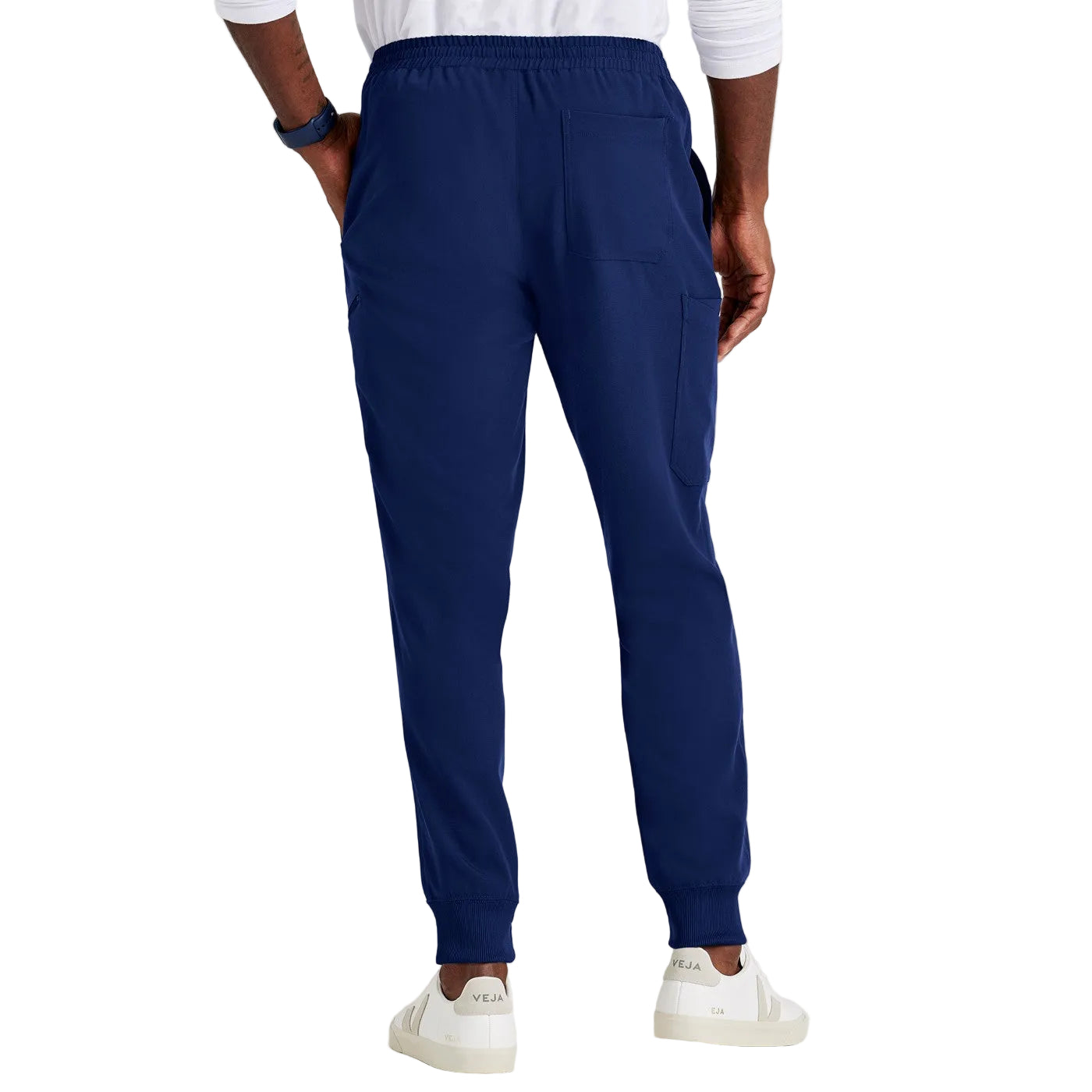 Pantalón liso hombre 6 bolsillos - azul índigo Grey's Anatomy-zoom-4