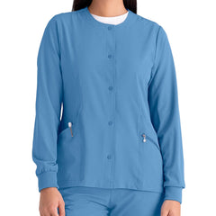 Chaqueta botones mujer azul cielo Grey's Anatomy