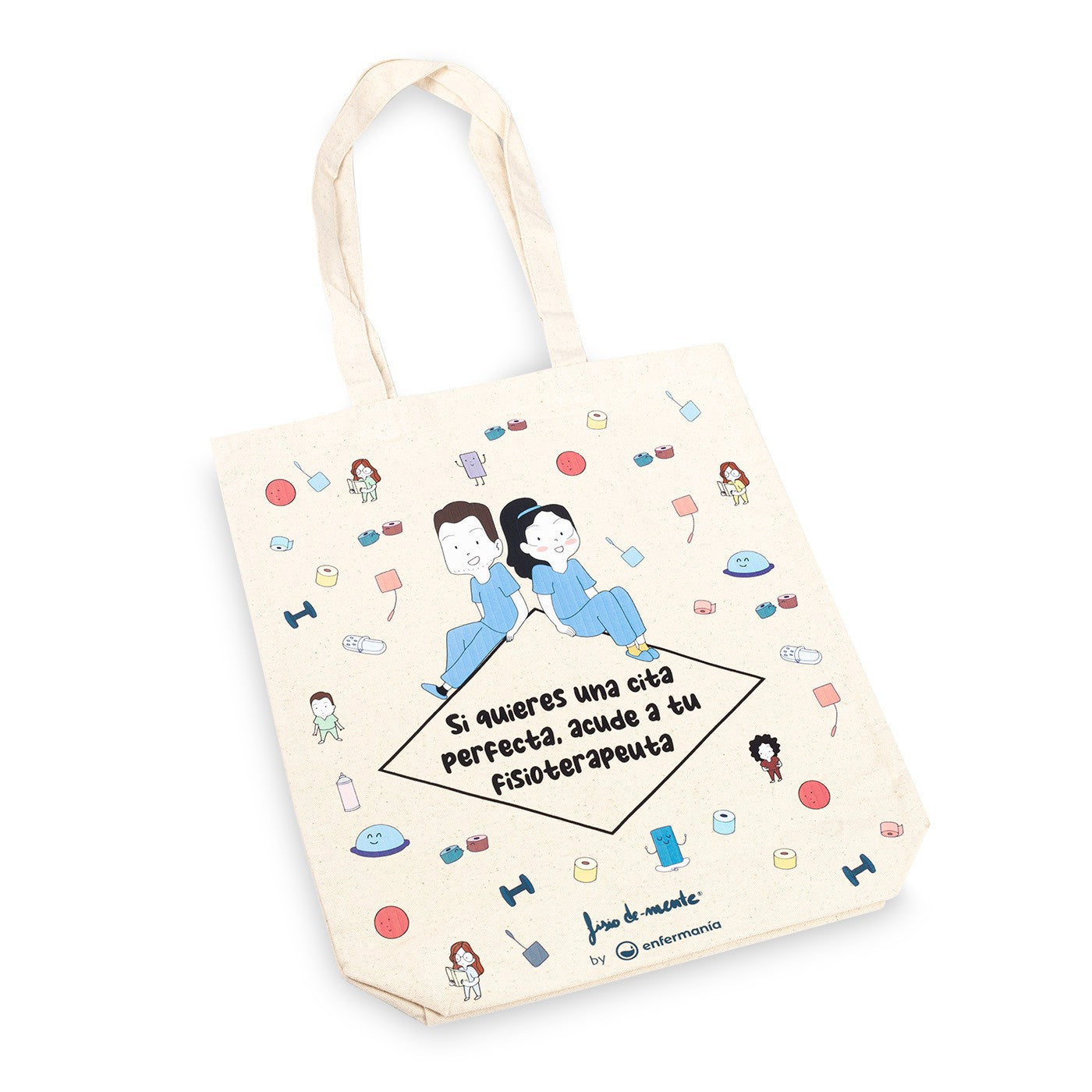 Tote estampado fisioterapeuta unisex