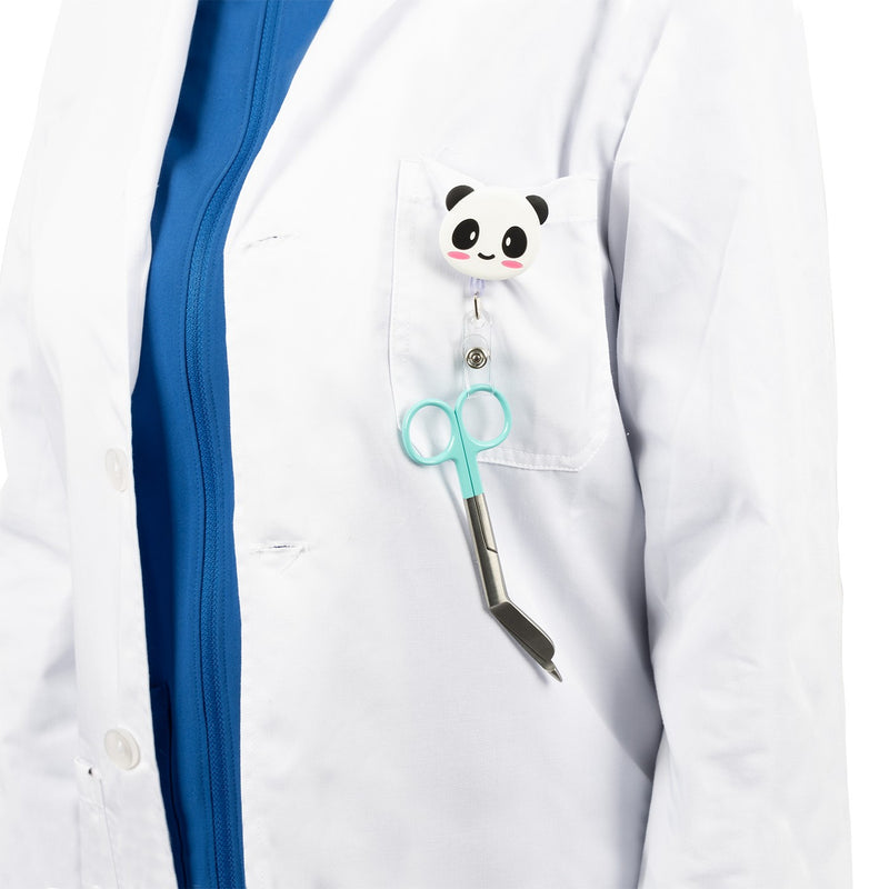 Retráctil porta identificador Panda-zoom-