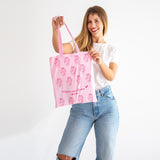 Bolsa tote rosa @enfermerarubia