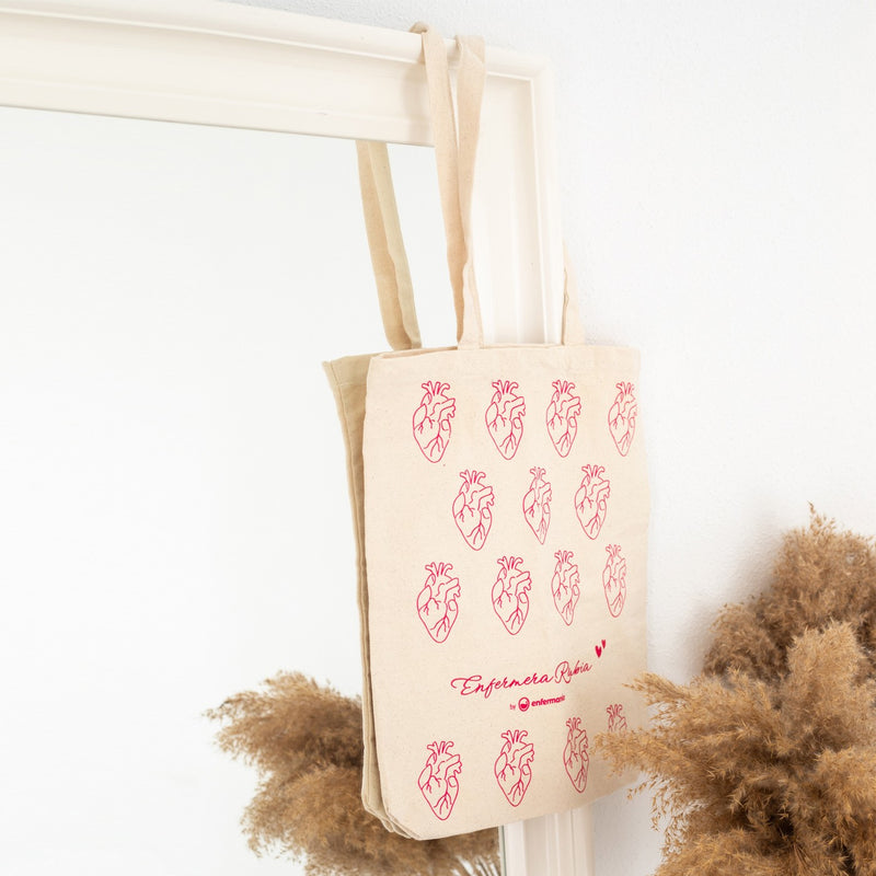 Bolsa Tote algodón natural @enfermerarubia-zoom-