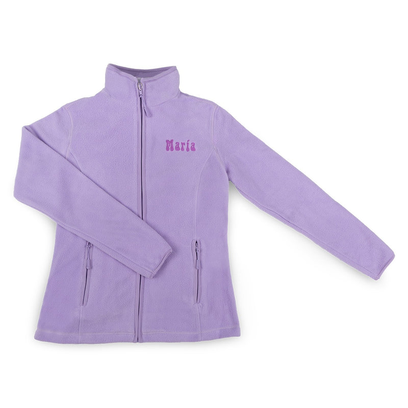 Forro Polar Sanitario Mujer Personalizado – Lavanda con bordado-zoom-