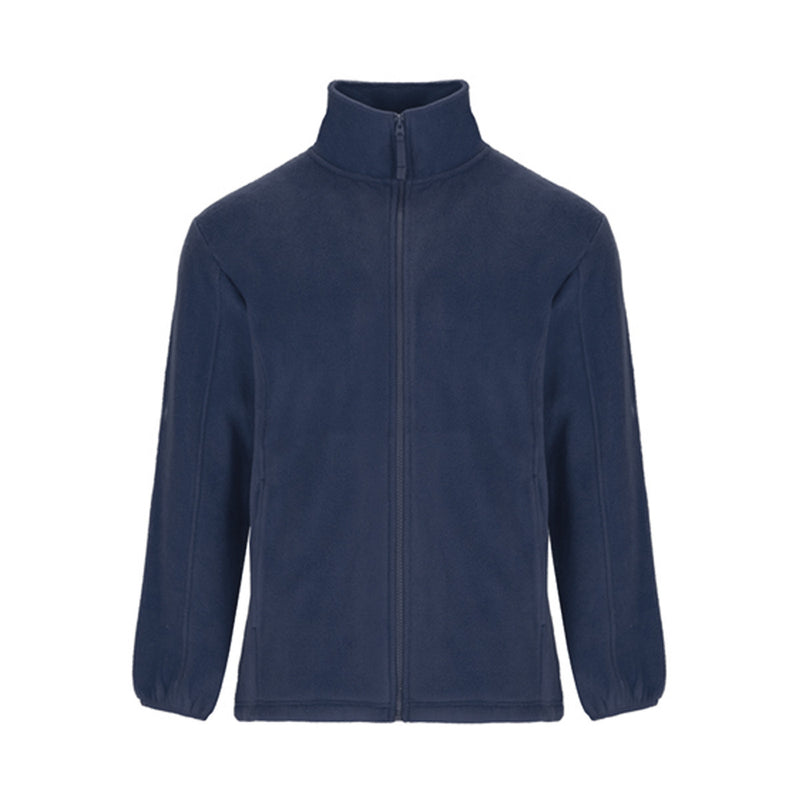 Chaqueta Polar Azul Marino hombre bordado - SalusPlay-zoom-