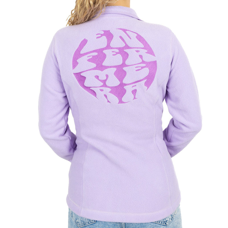 Forro Polar Sanitario Mujer Personalizado – Lavanda con bordado-zoom-