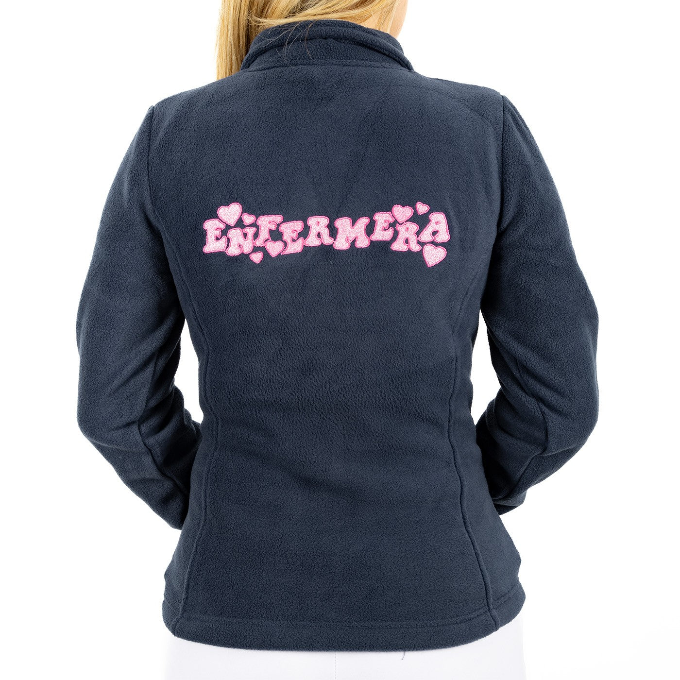Forro Polar Sanitario Mujer Personalizado – Azul Marino-6