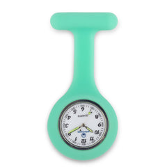 reloj enfermería silicona Aguamarina