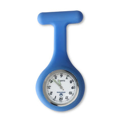 reloj enfermería silicona azul
