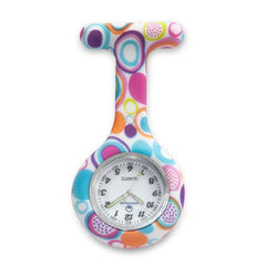 reloj de silicona con estampado candy soft