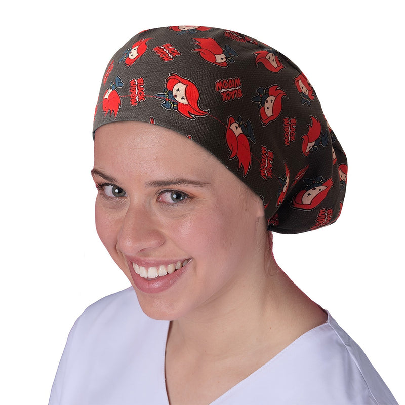 Gorro quirúrgico pelo largo - Estampados-zoom-