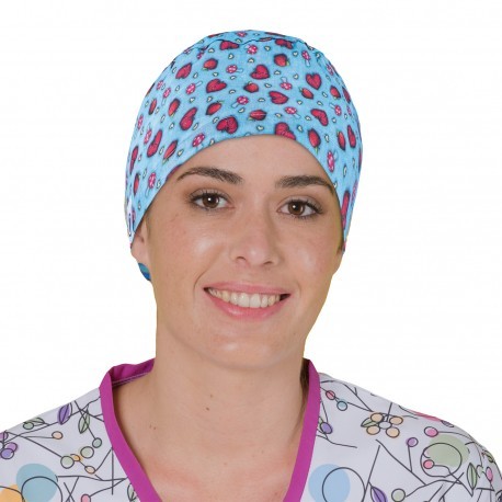 Gorro quirúrgico pelo largo - Estampados-zoom-