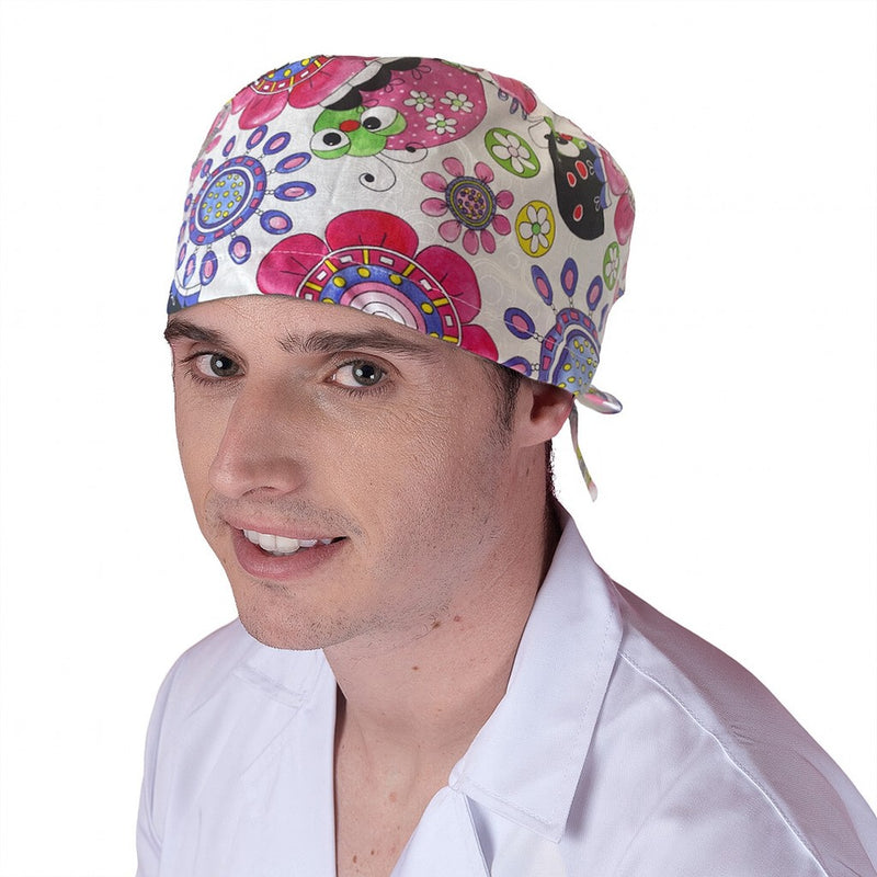 Gorro quirófano pelo corto - Estampados-zoom-