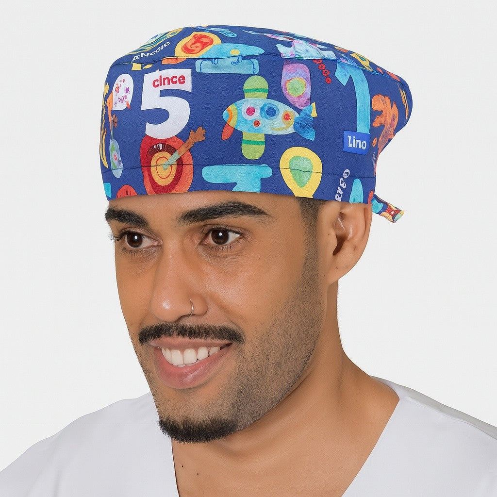 Gorro quirófano pelo corto - Estampados-zoom-29