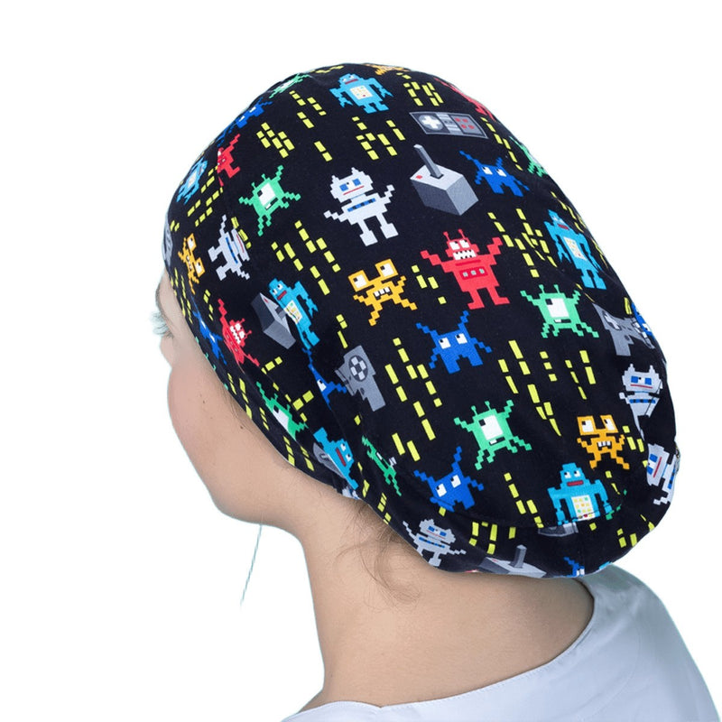Gorro quirúrgico pelo largo - Estampados-zoom-
