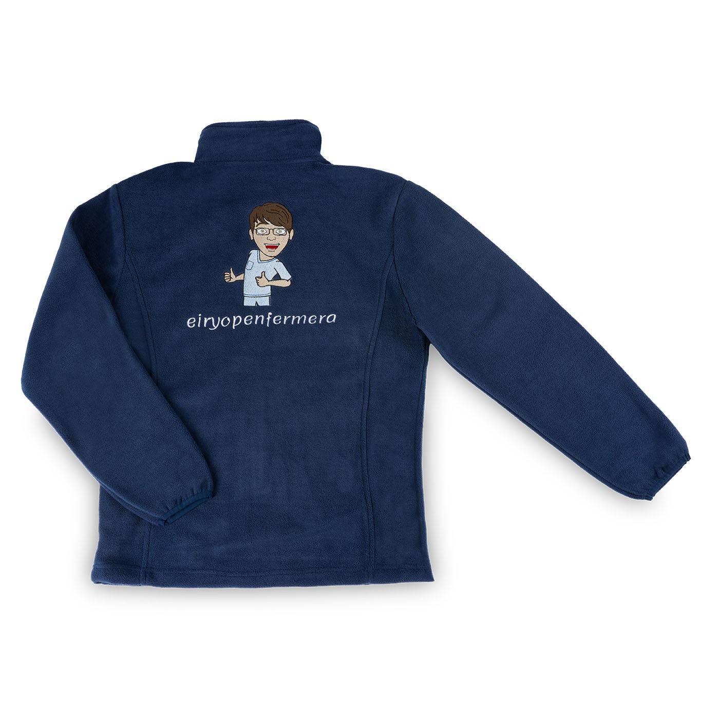 Forro Polar azul marino hombre - Eiryopenfermera-zoom-3