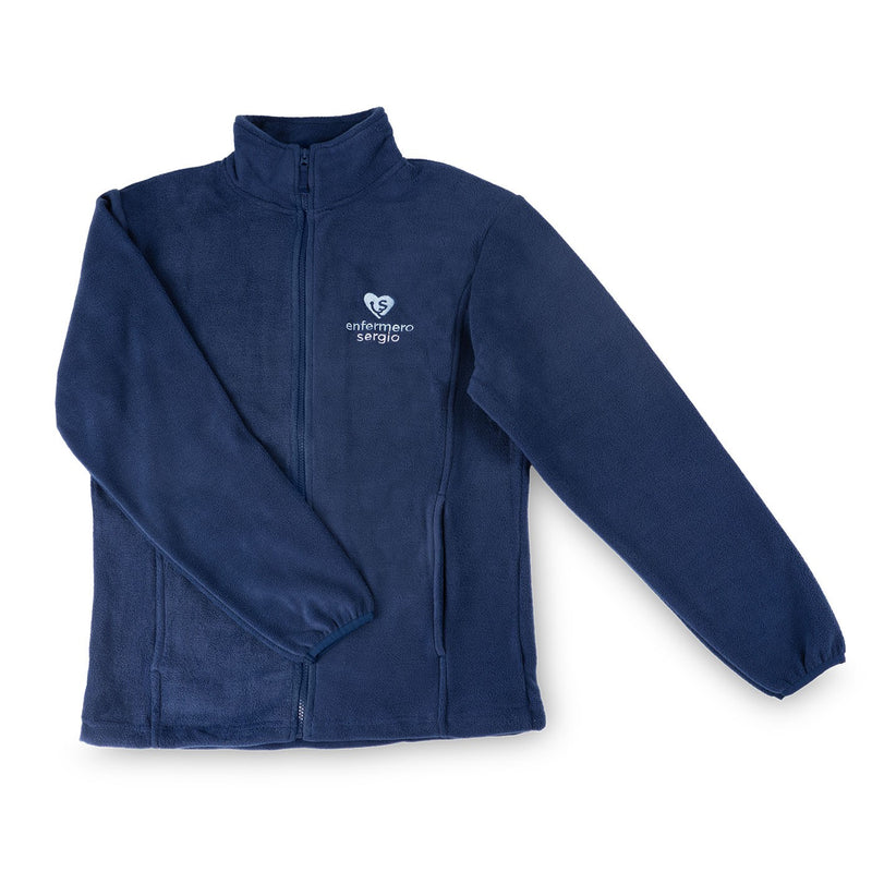 Forro Polar azul marino hombre - Eiryopenfermera-zoom-