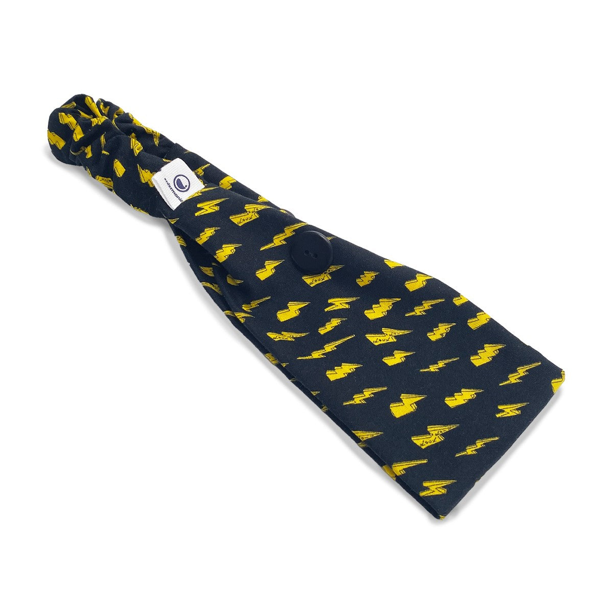 Diadema con botón - Estampados-12