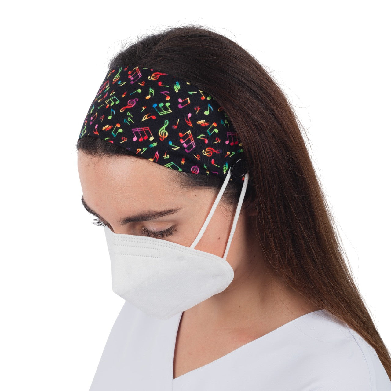 Diadema con botón - Estampados-29