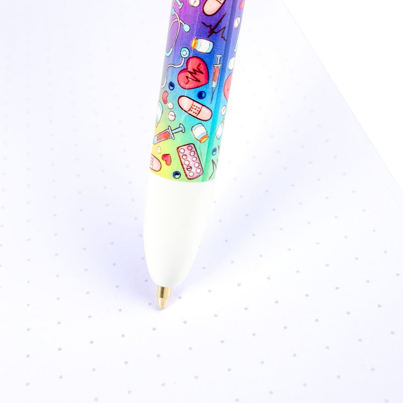 Bolígrafo estampado BIC 4 colores - Colorful Collection-zoom-