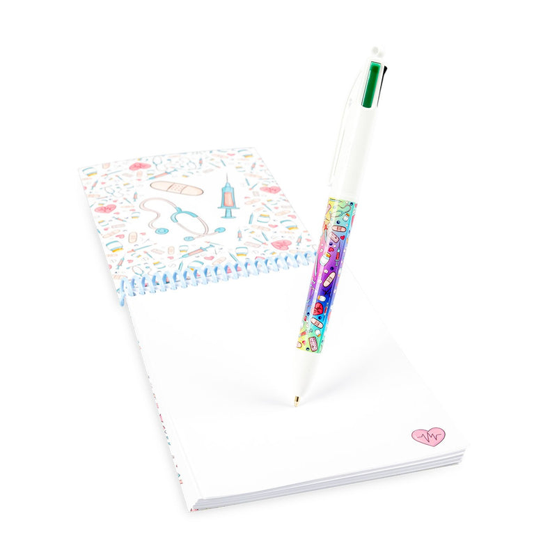 Bolígrafo estampado BIC 4 colores - Colorful Collection-zoom-
