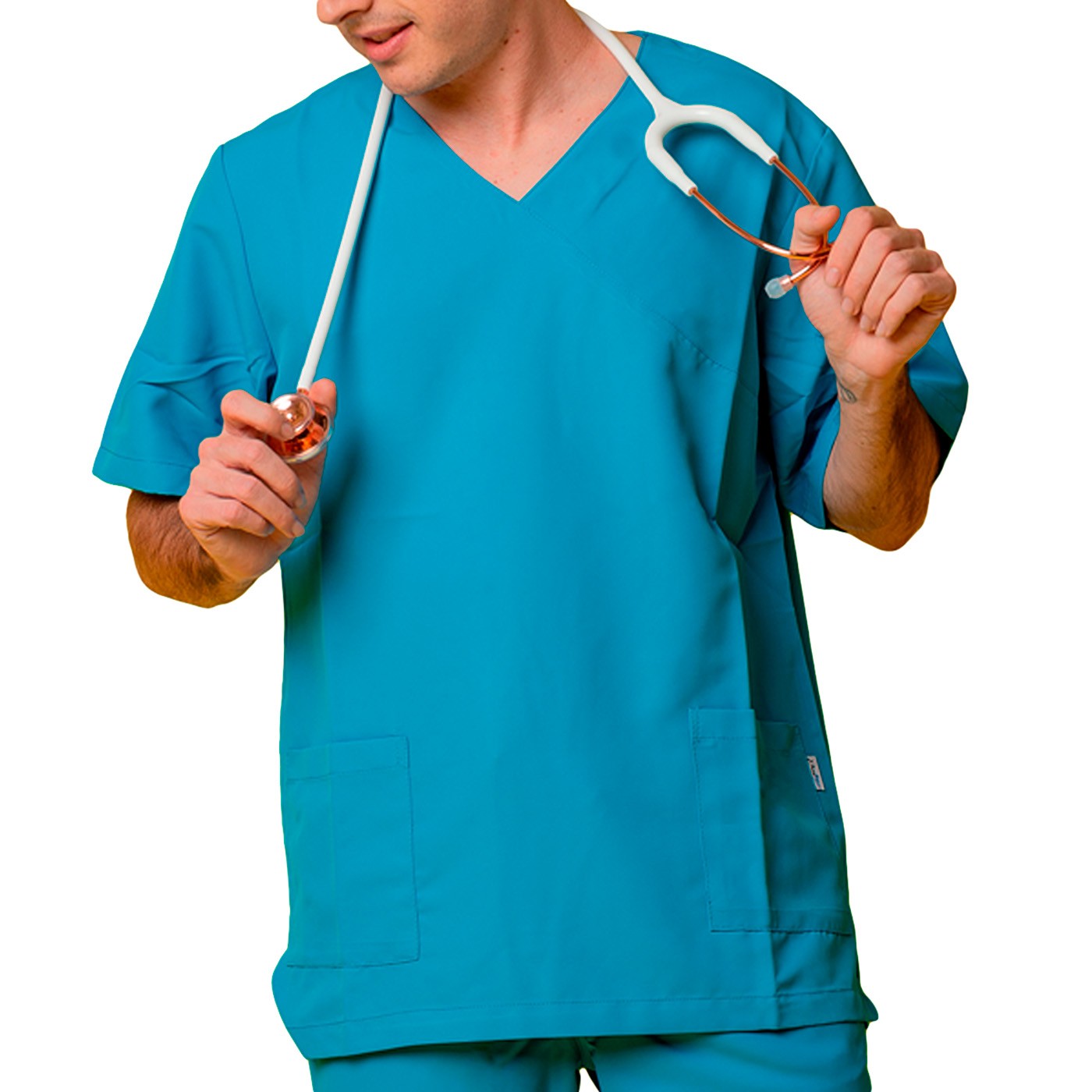Blusón de microfibra unisex para sanitarios – Colores variados-2