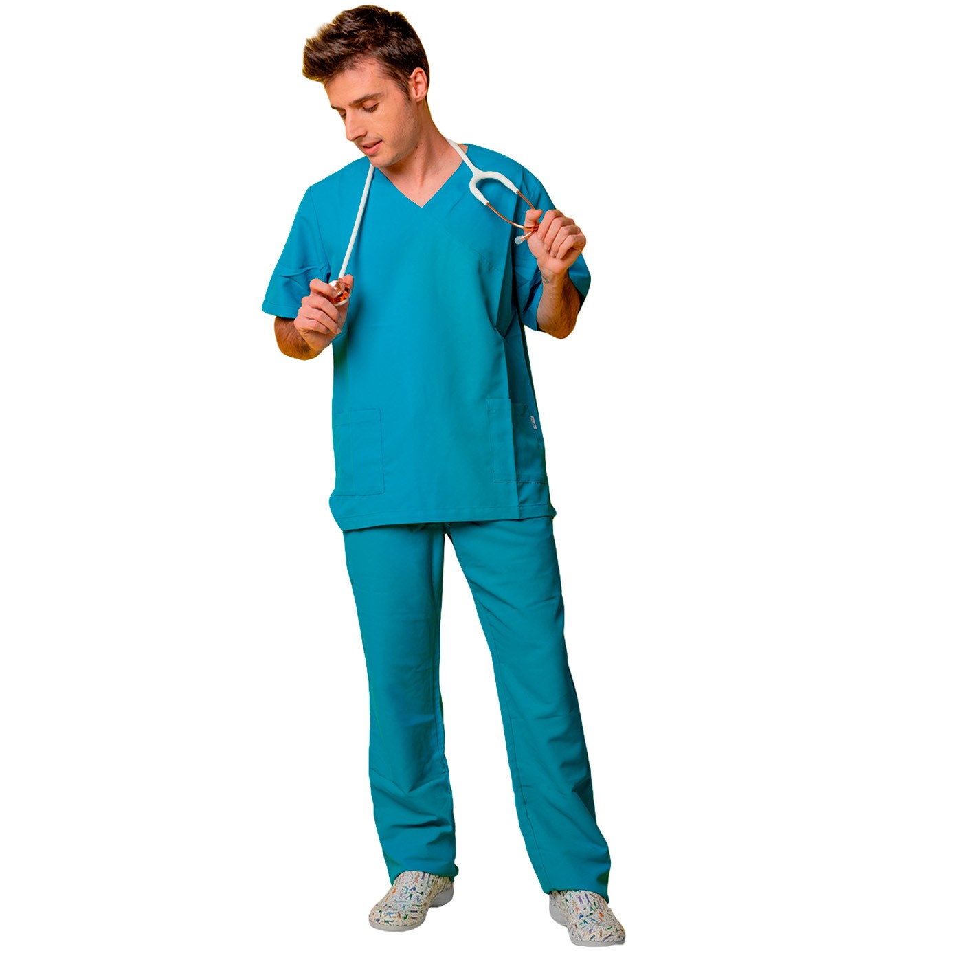 Pantalón de microfibra unisex para sanitarios – Colores variados-5