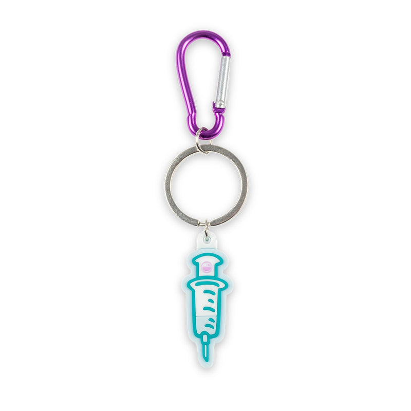 Rubber syringe keychain-zoom-