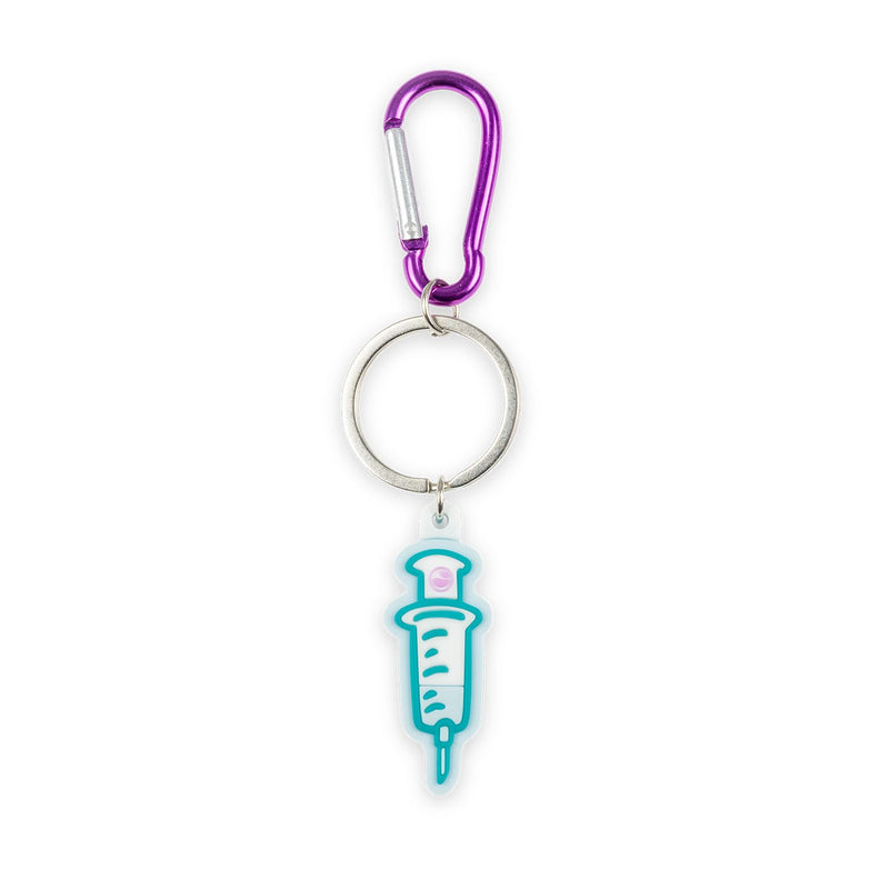 Rubber syringe keychain-zoom-