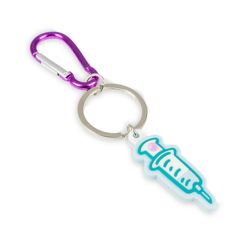 Rubber syringe keychain-zoom-