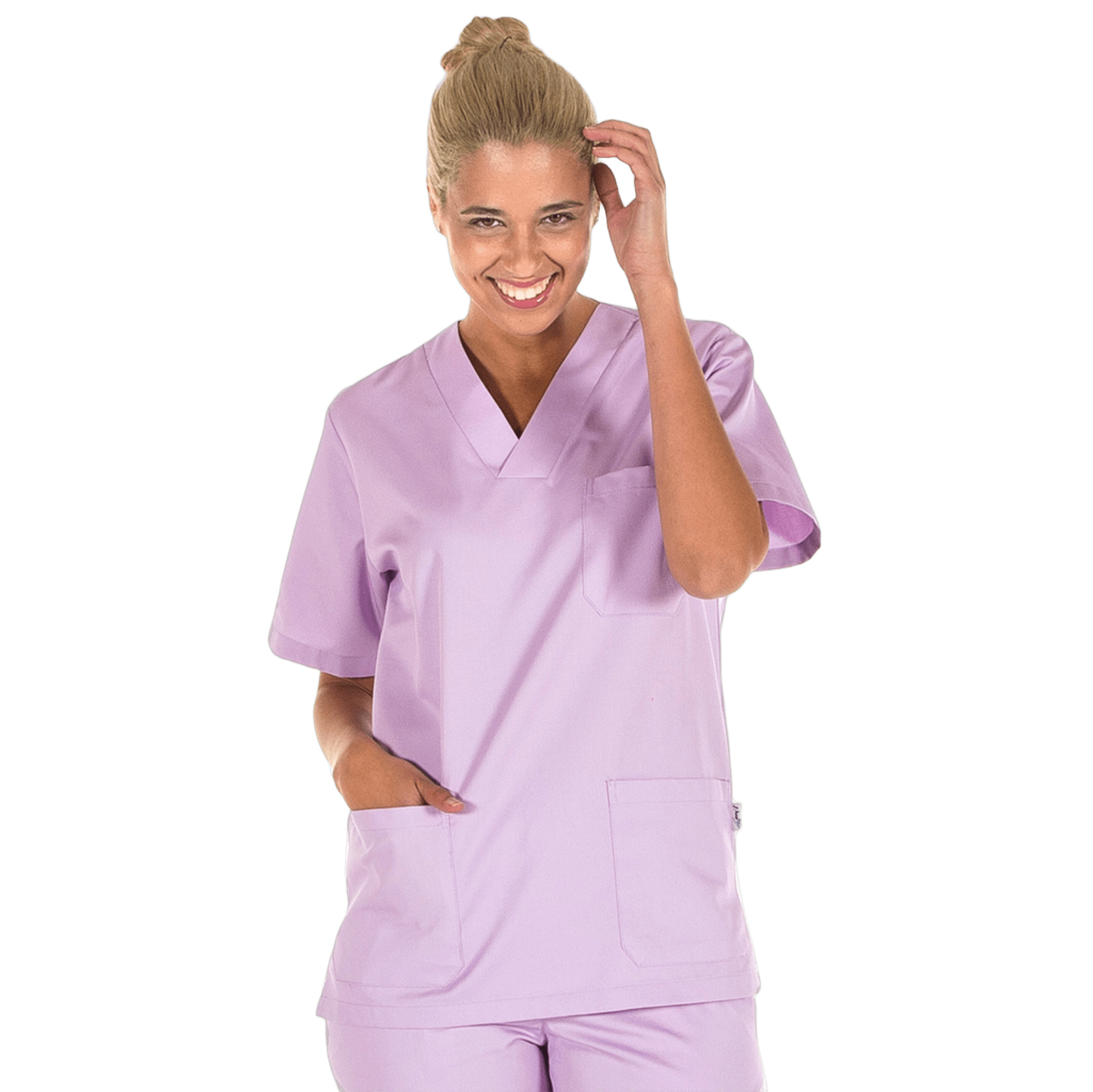 Blusón Sanitario Cuello Pico | Varios Colores-9