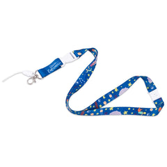 Lanyard azul con estrellas para sanitarios