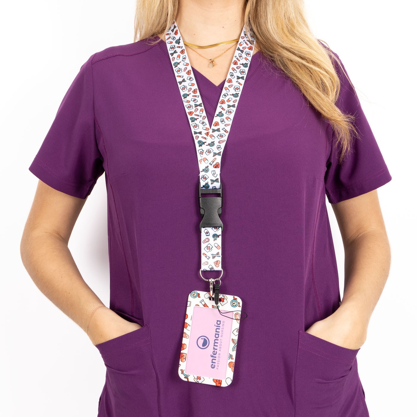 Lanyard con identificador - Diferentes estampados-zoom-4