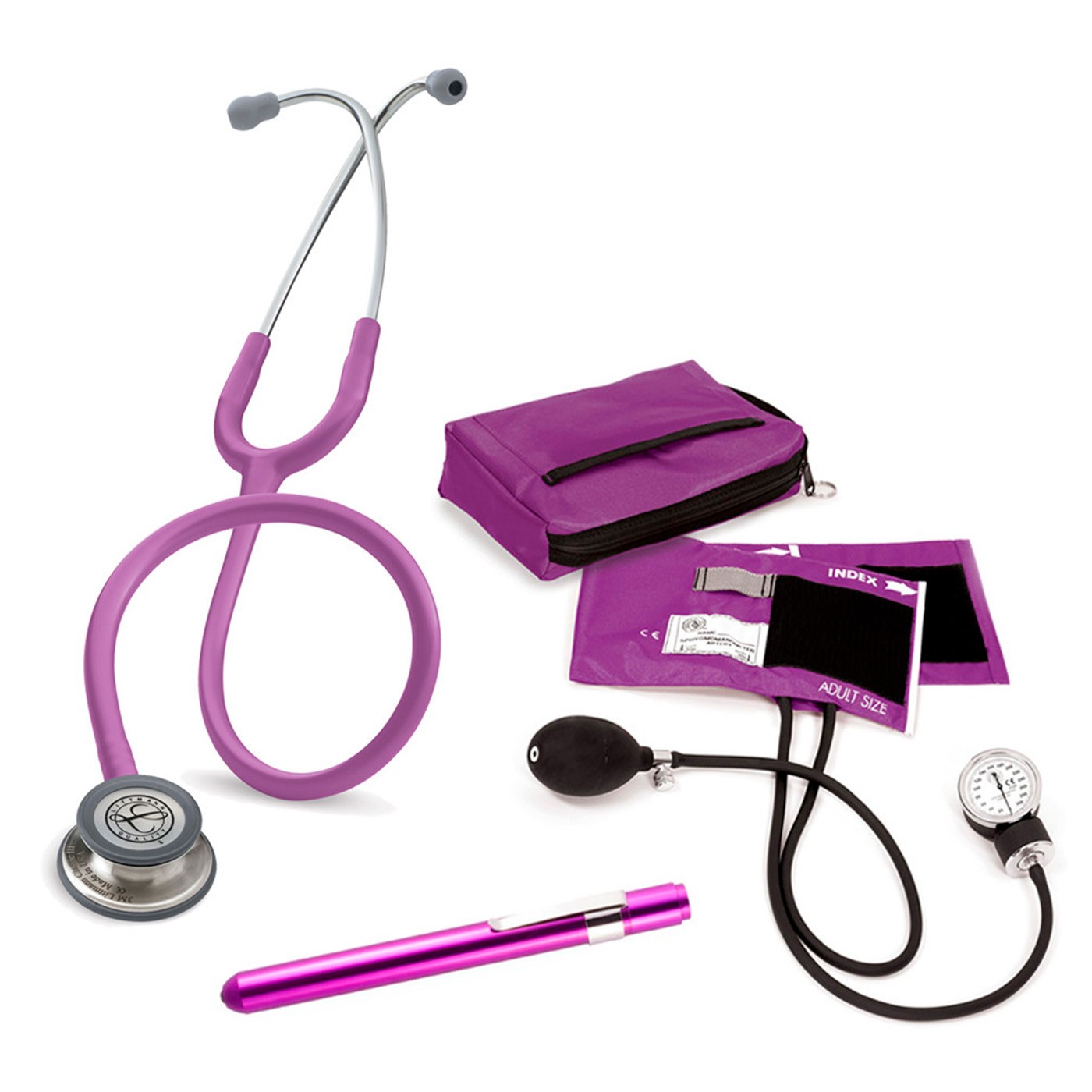 Pack completo para estudiantes sanitarios en color lila