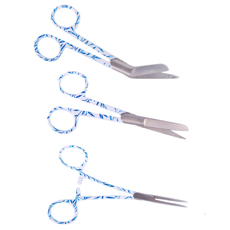 Set Tijeras de Enfermería estampadas-zoom-