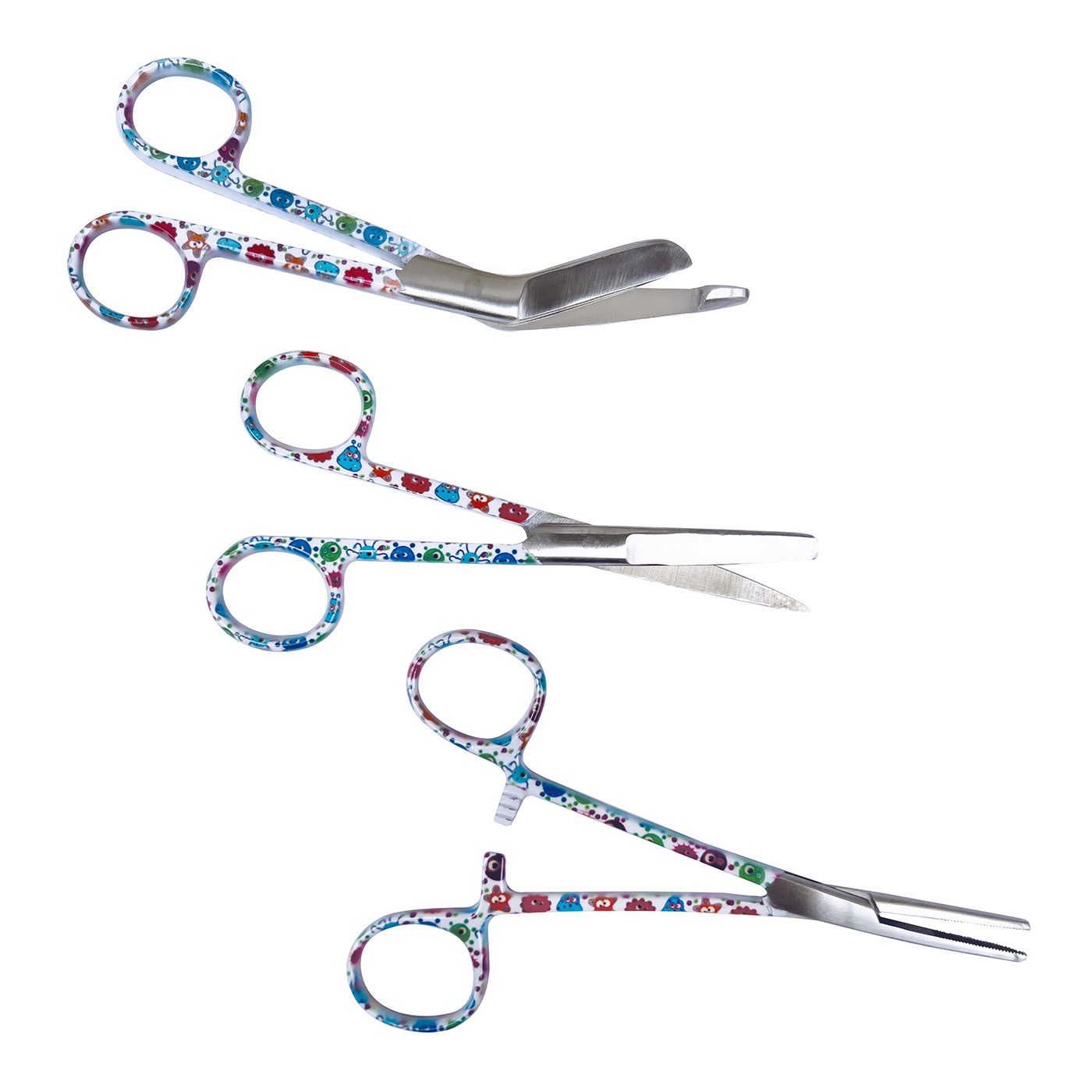 Set Tijeras de Enfermería estampadas-zoom-5