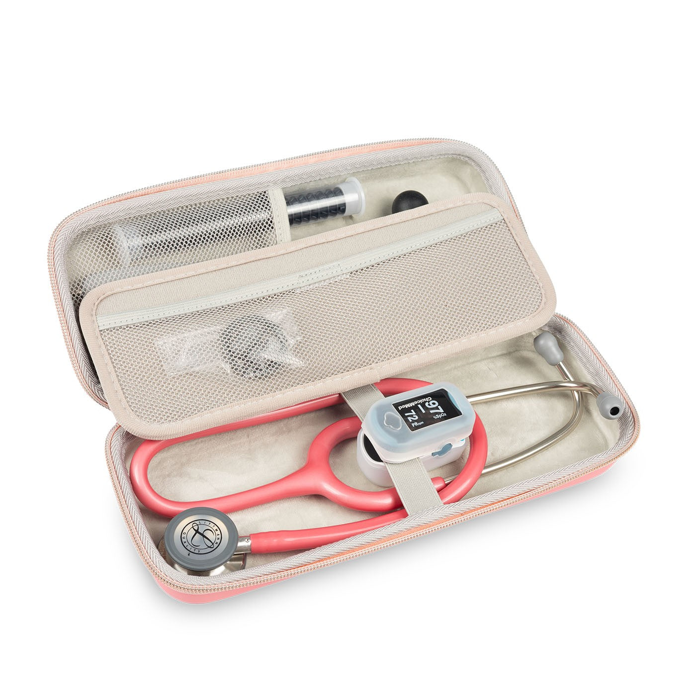 Funda para Fonendoscopio. Compatible con fonendoscopios estándar (tipo Littmann, Kawe, Riester)