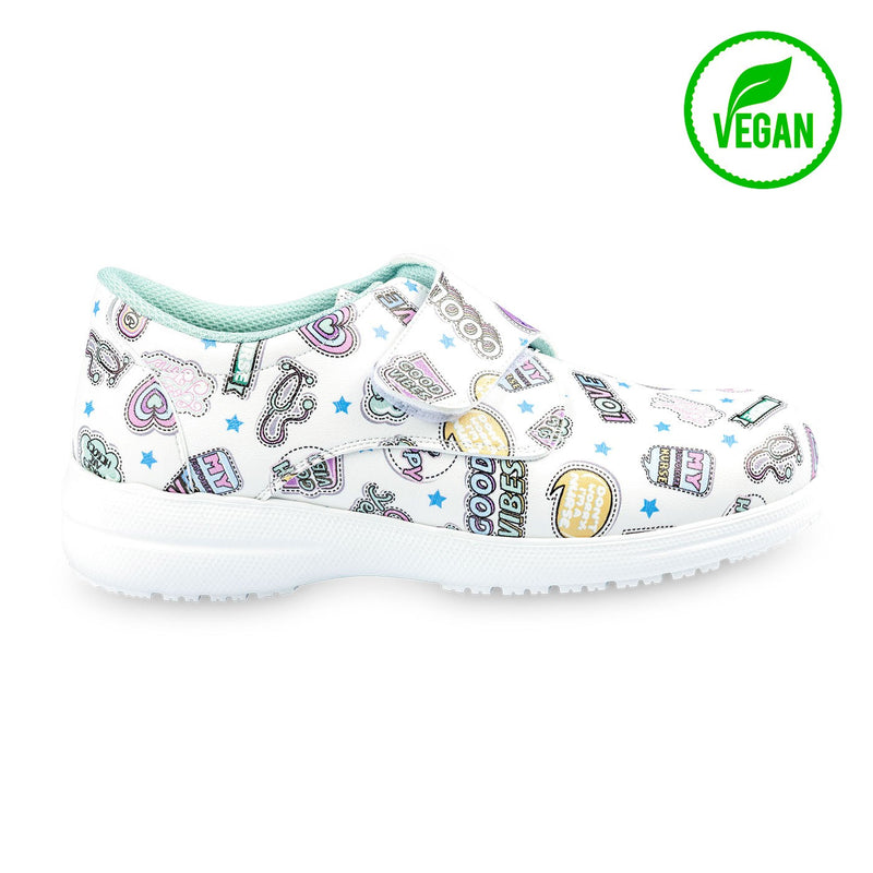 Zapato Piel Vegana Velcro – Stickers Collection-zoom-