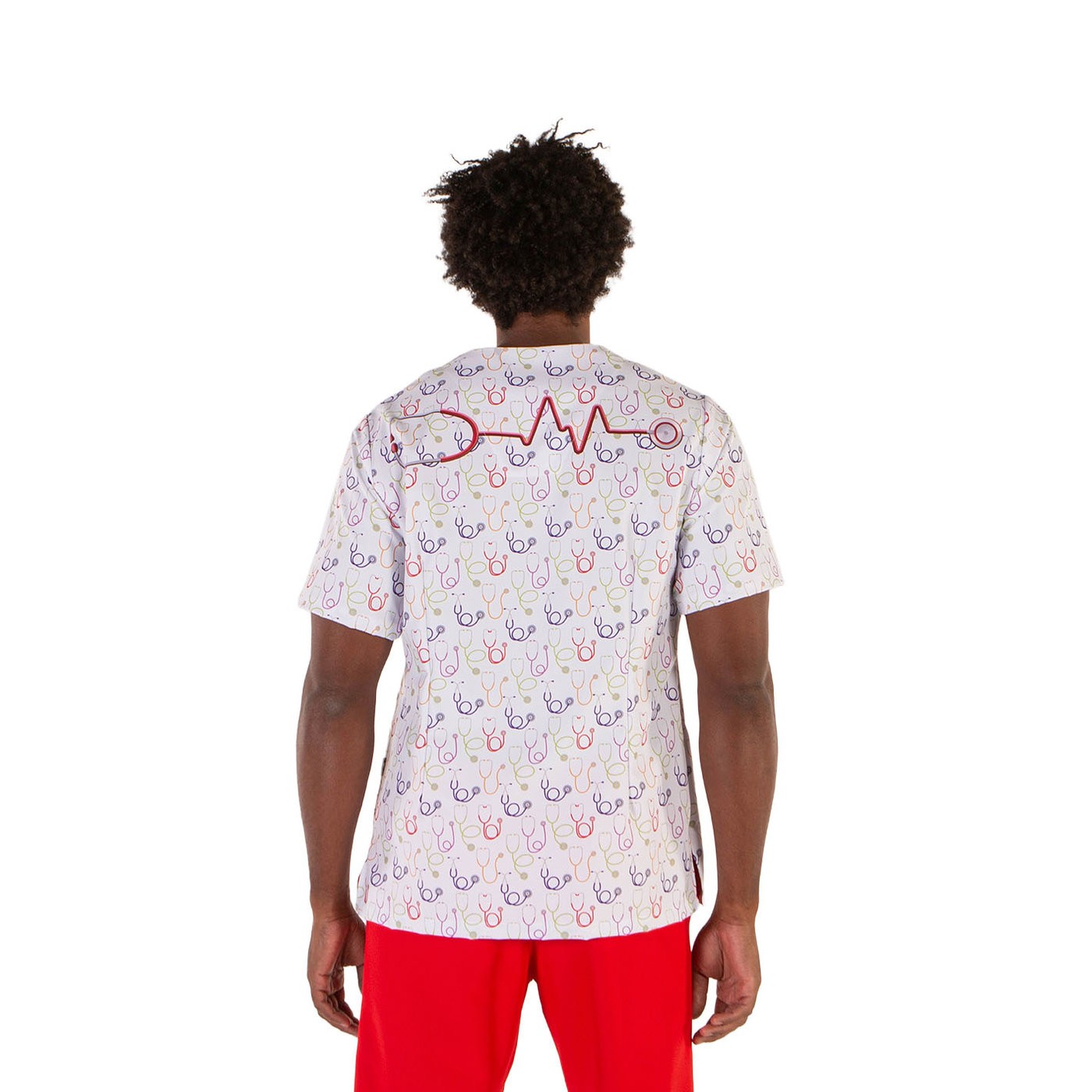 top estampado enfermero