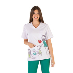 blusón microfibra pediatría
