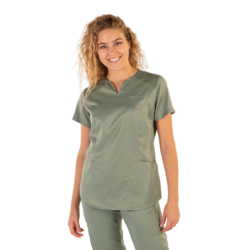 Blusón sanitario mujer Peach-zoom-