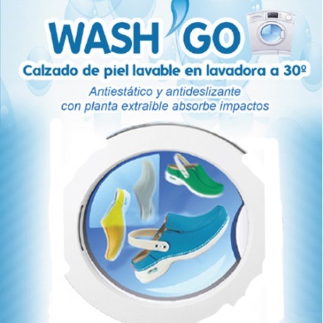 Zueco Piel Lavable Wash'Go - Diferentes colores-zoom-