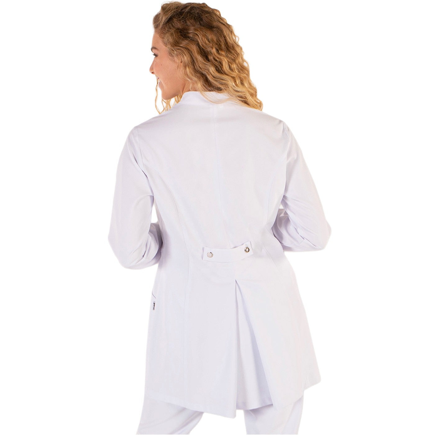 bata blanca de laboratorio