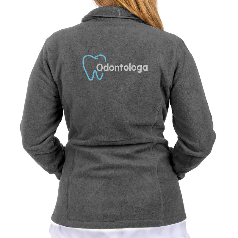 Forro Polar Sanitario Mujer Personalizado – Color Gris-zoom-