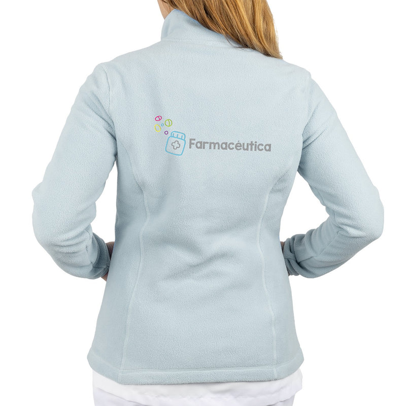 Forro Polar sanitario mujer personalizado – Color Hielo-zoom-