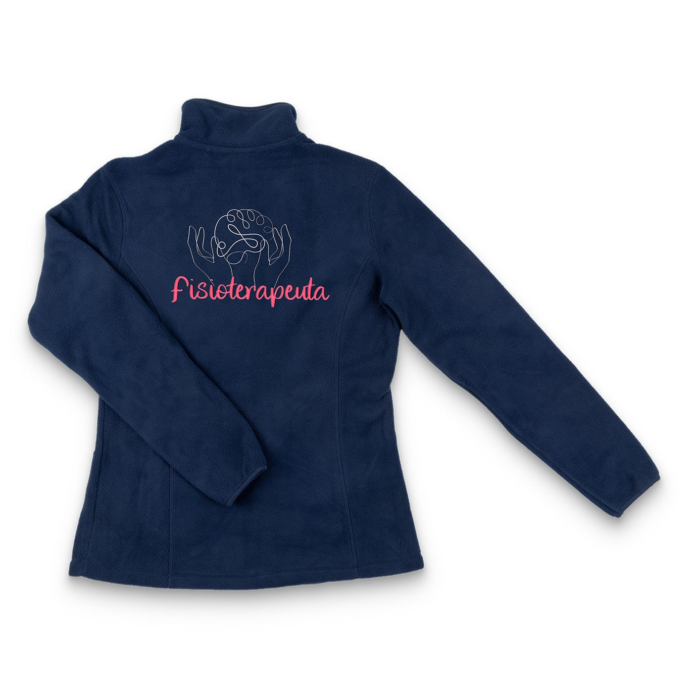 Forro Polar Sanitario Mujer Personalizado – Azul Marino-5
