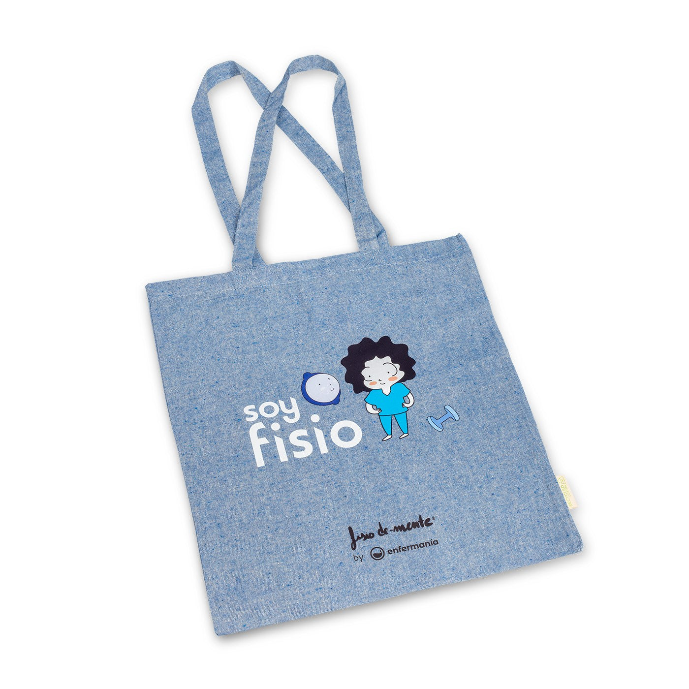 Tote Bag Azul para Fisioterapeutas – Colab fisiode_mente