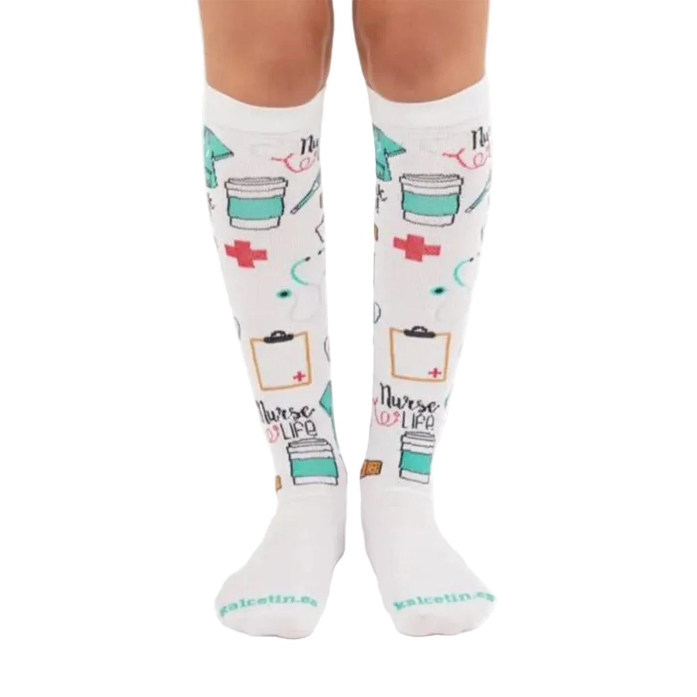 Calcetines compresivos sanitarios
