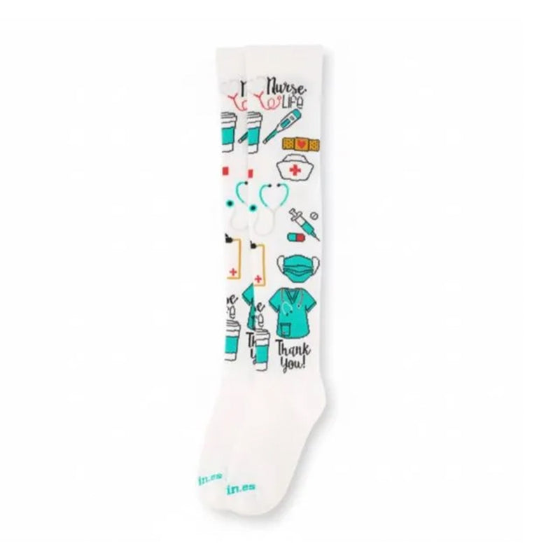 Calcetines Compresivos estampados - Nurse Life-zoom-