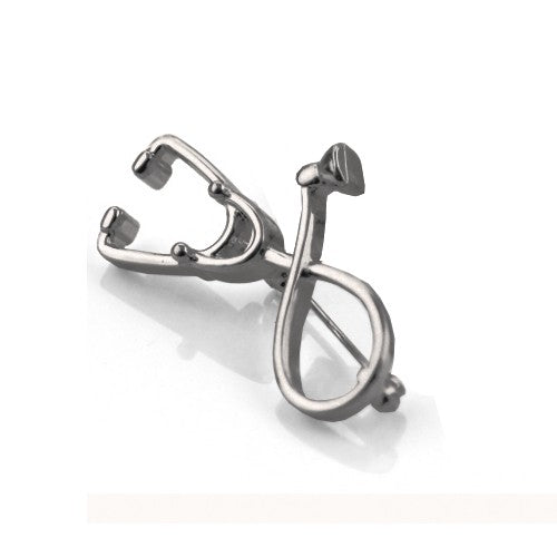 Broche Fonendo Vintage-zoom-